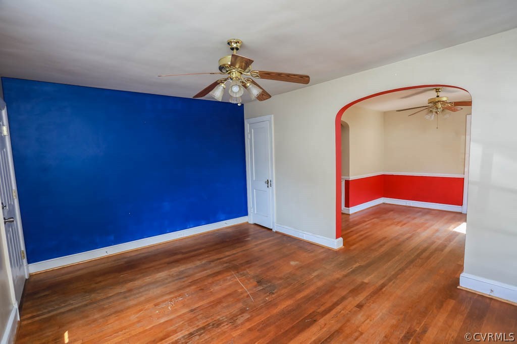 1806 Hilliard Road Henrico, VA 23228 - Photo 6 of 28 a view of empty room with wooden floor