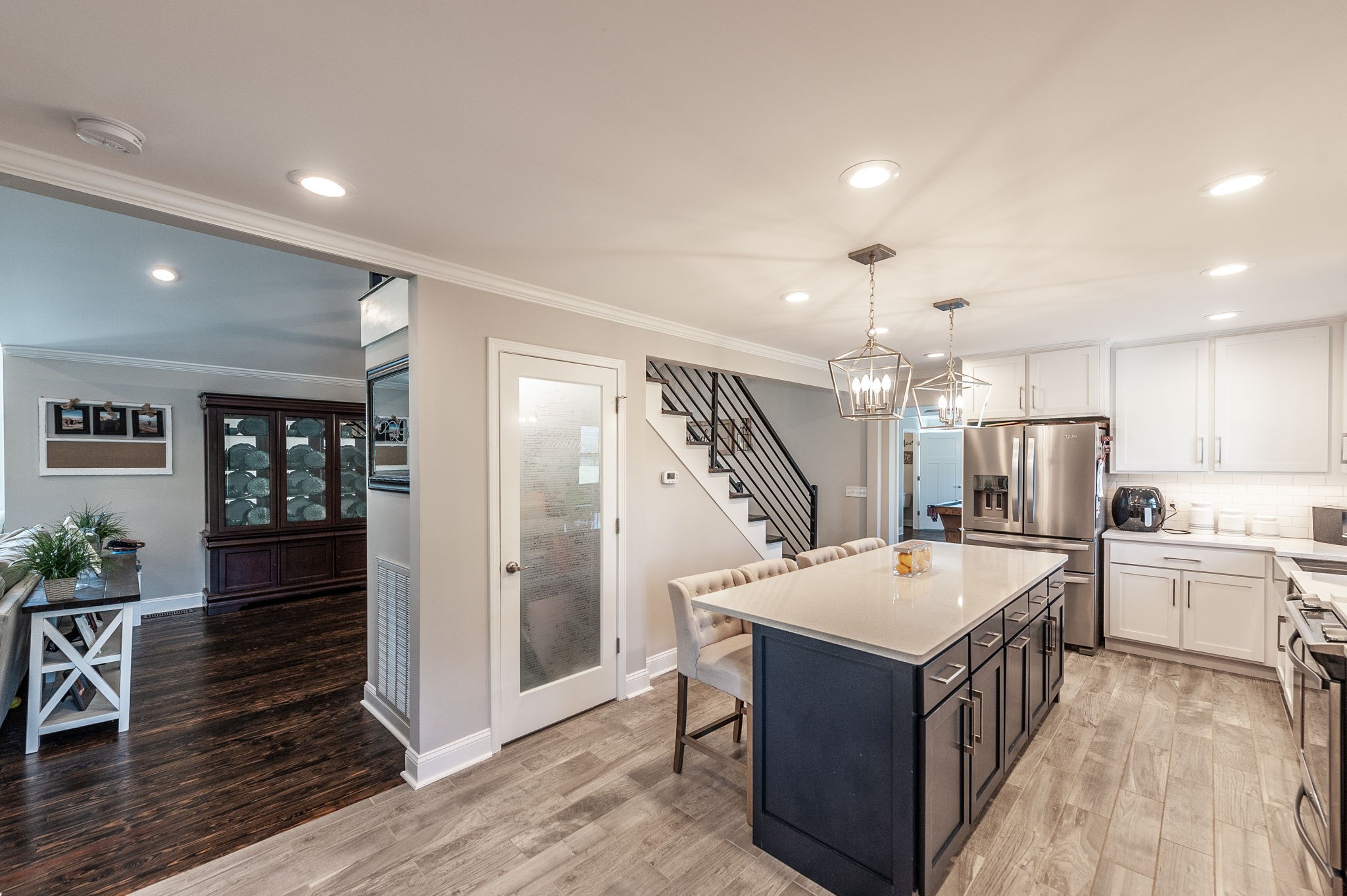 533 Lee Road Cottontown, TN 37048 - Photo 6 of 84 a kitchen with a stove a refrigerator and wooden floor
