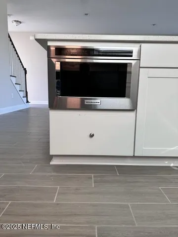 a utility room with a washer and dryer