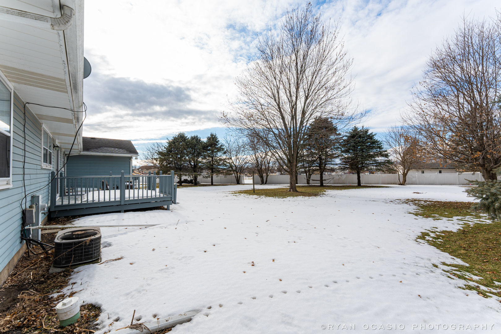403 Maple Avenue Maple Park, IL 60151 - Photo 19 of 20 a view of snow on the road