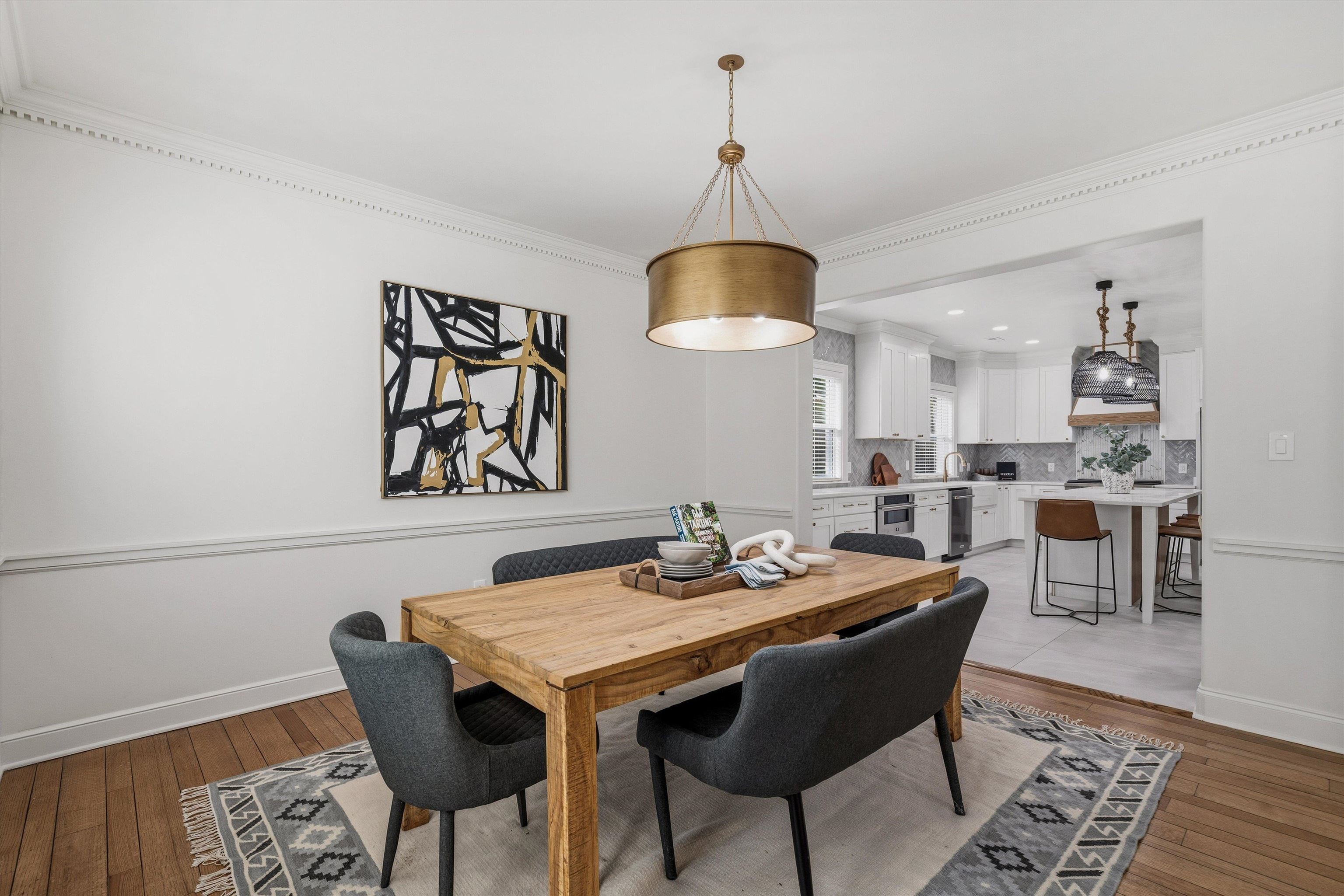 159 Perkins Extension Memphis, TN 38117 - Photo 11 of 37 a view of a dining room with furniture