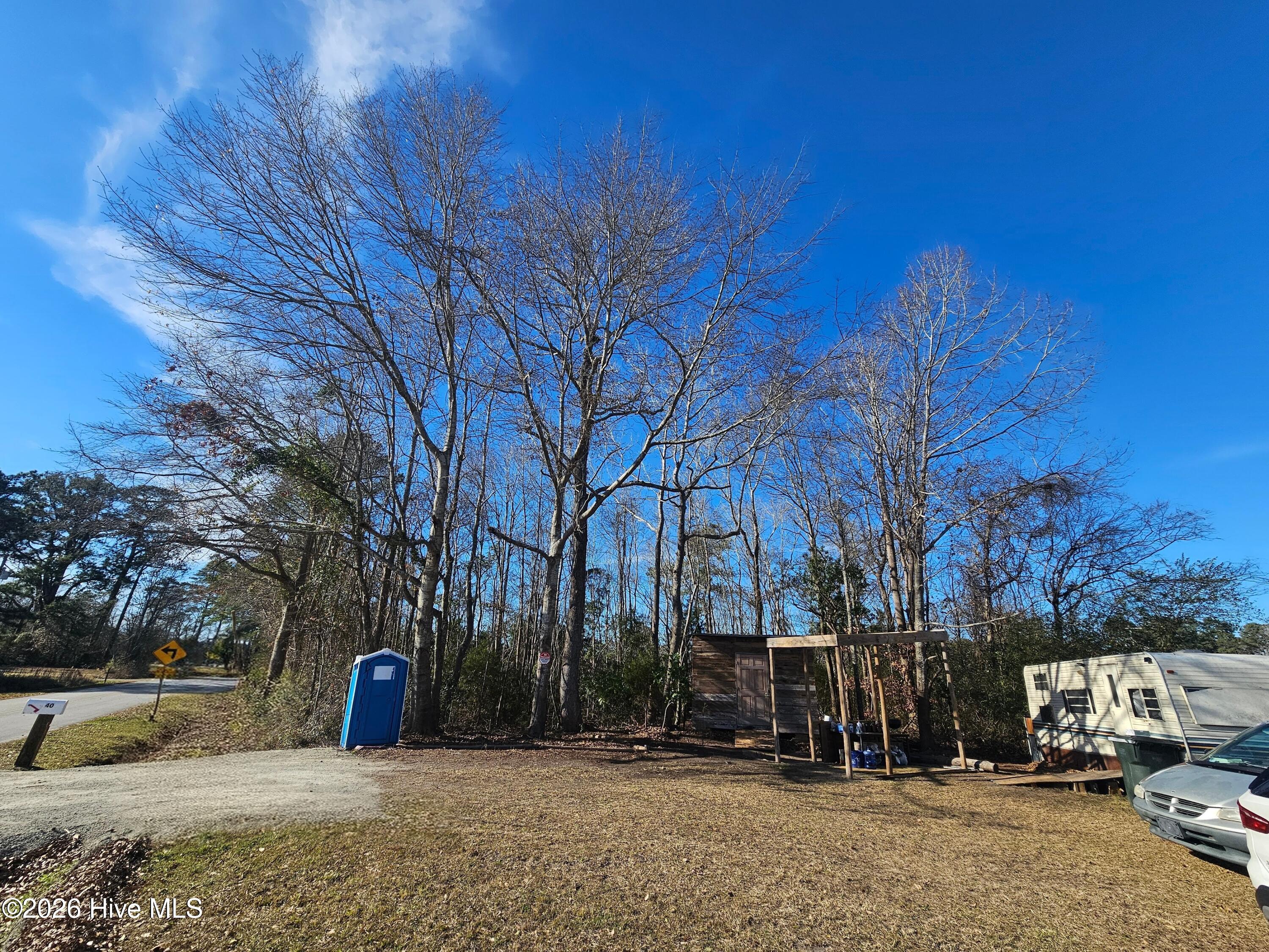 40 Alligator Creek Road Merritt, NC 28556 - Photo 2 of 14 Cleared camping area