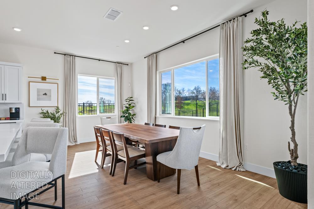 7058 Sheldon Rnch Drive Rancho Murieta, CA 95683 - Photo 10 of 26 Dining Room: Virtually Staged