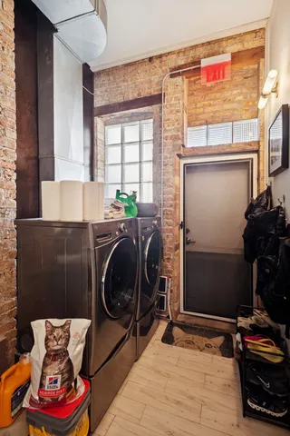 a room with furniture and a flat screen tv