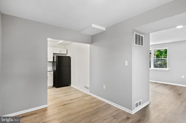 wooden floor in an empty room