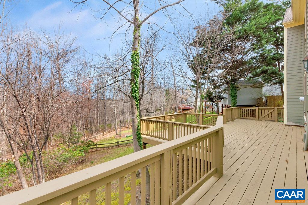 320 Starcrest Road Charlottesville, VA 22902 - Photo 35 of 38 a view of balcony with wooden floor and fence