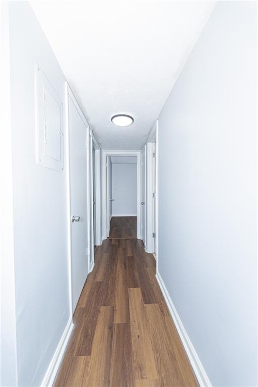 2398 Lawrenceville Highway, Unit U Decatur, GA 30033 - Photo 15 of 32 a view of a hallway with wooden floor