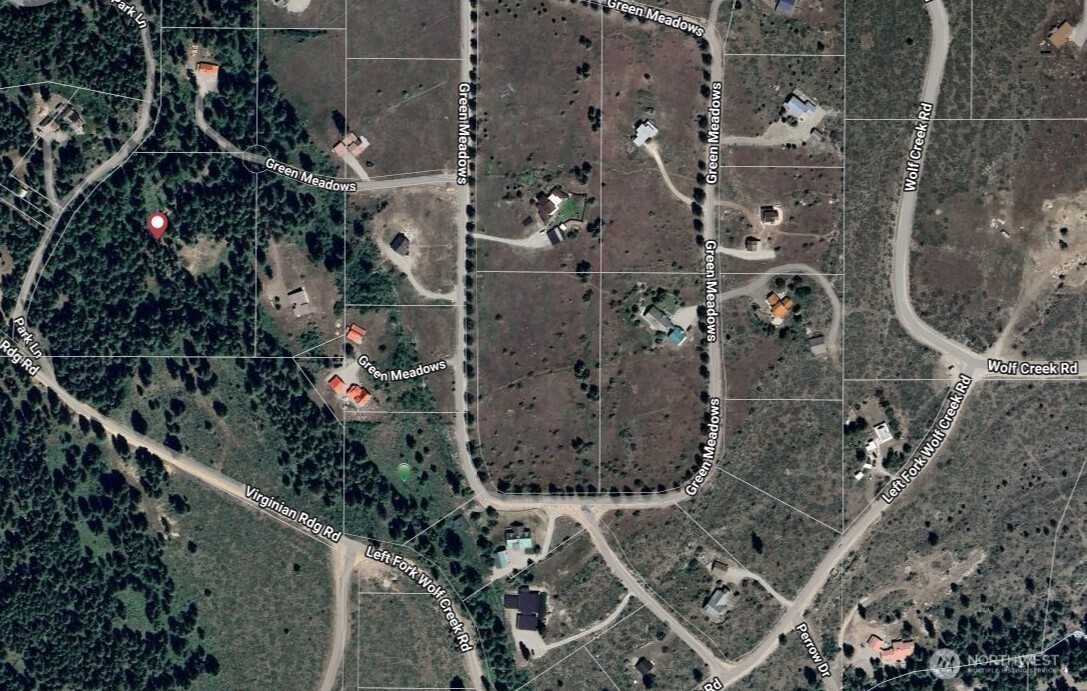 13 Sundance Road Winthrop, WA 98862 - Photo 40 of 40 a aerial view of a house with a yard