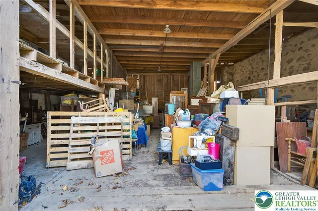 a view of a mountain in the distance in a field