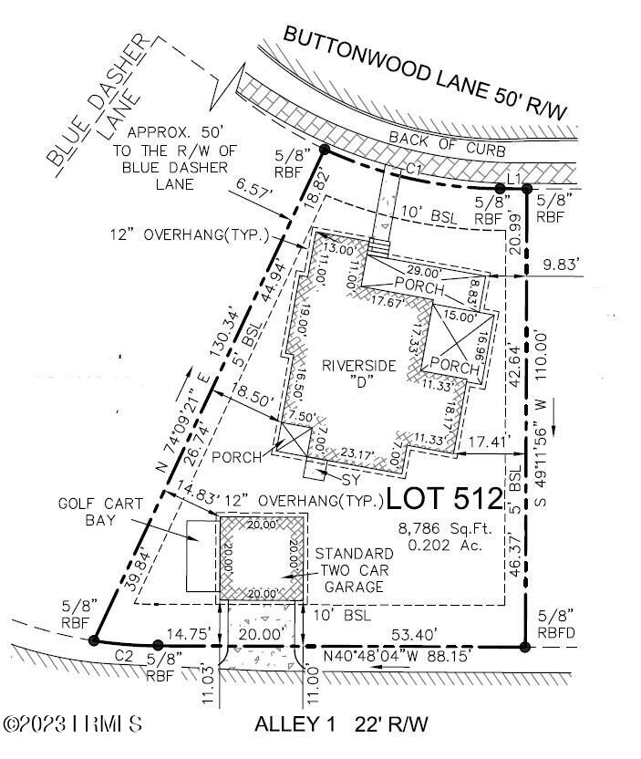 4 Buttonwood Lane Bluffton, SC 29909 - Photo 21 of 41 512 Riverside D SITE PLAN