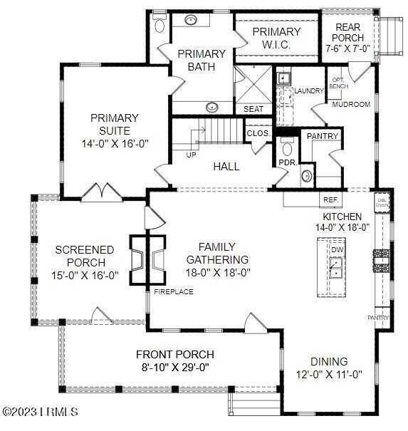 4 Buttonwood Lane Bluffton, SC 29909 - Photo 22 of 41 512 RVR D RIGHT 1ST FLR PLAN