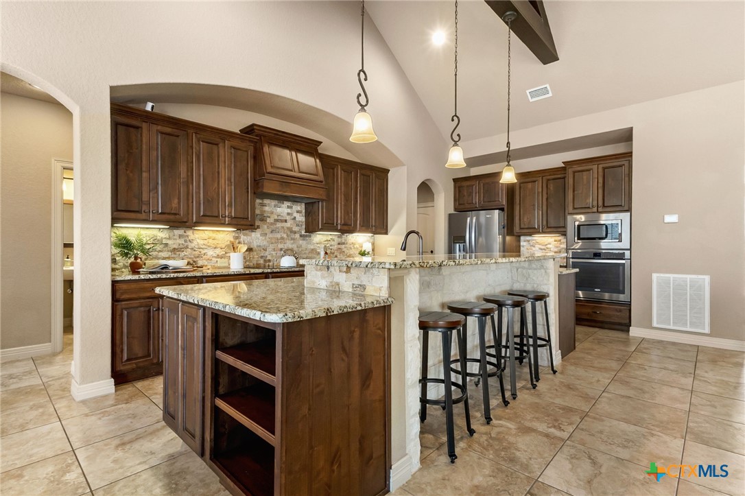 4612 Prairie Summit Seguin, TX 78155 - Photo 14 of 31 Kitchen view from back of house