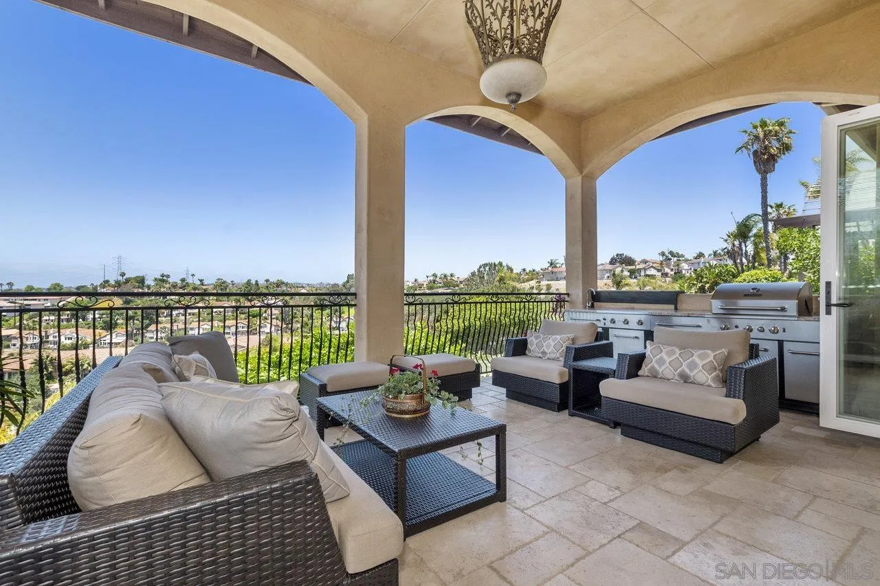 7342 Altiva Place Carlsbad, CA 92009 - Photo 19 of 56 a outdoor living space with furniture and garden view
