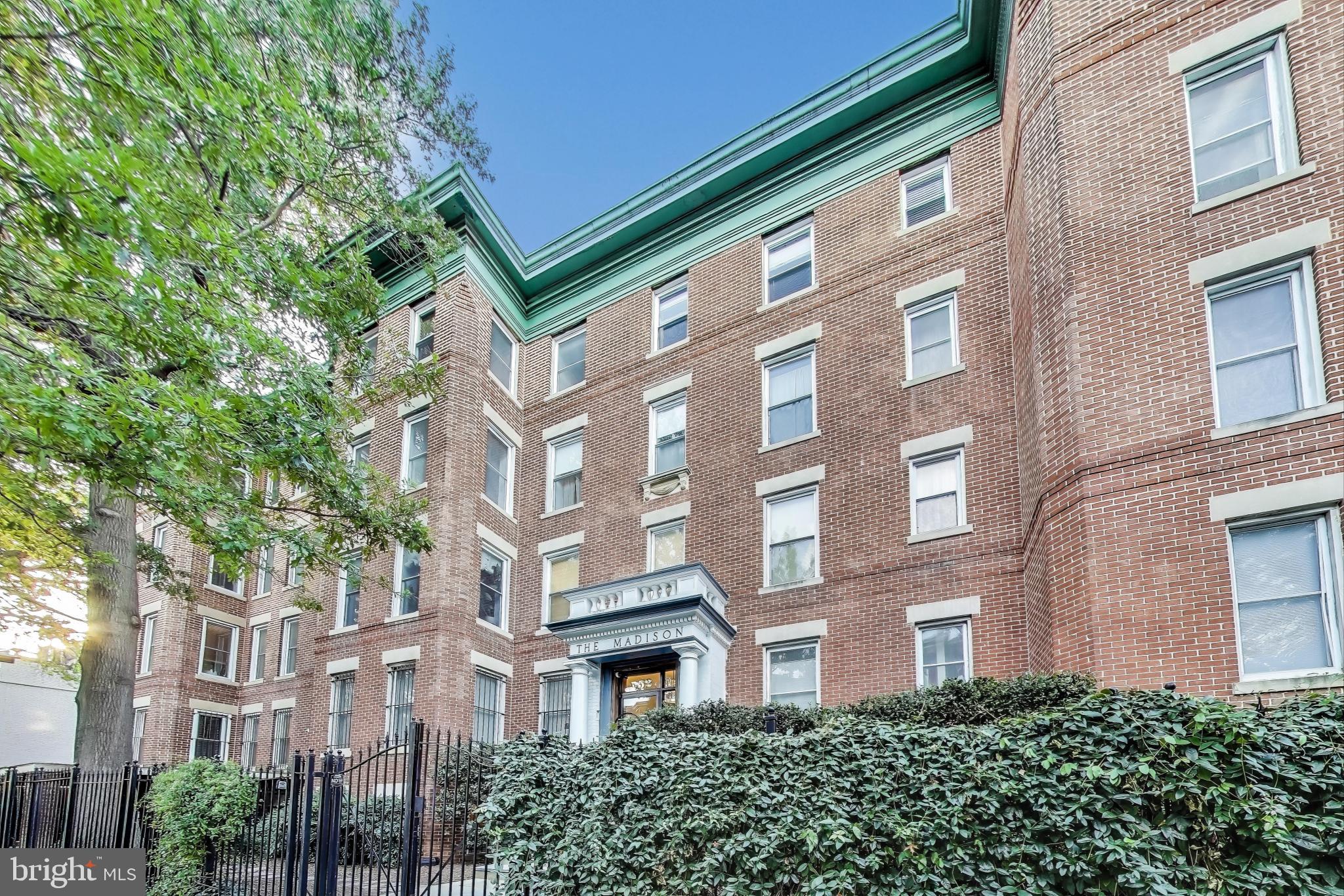 52 Quincy Place Northwest, Unit 304 Washington, DC 20001 - Photo 21 of 22 a front view of a building