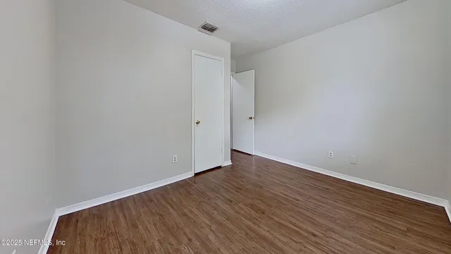 wooden floor in an empty room