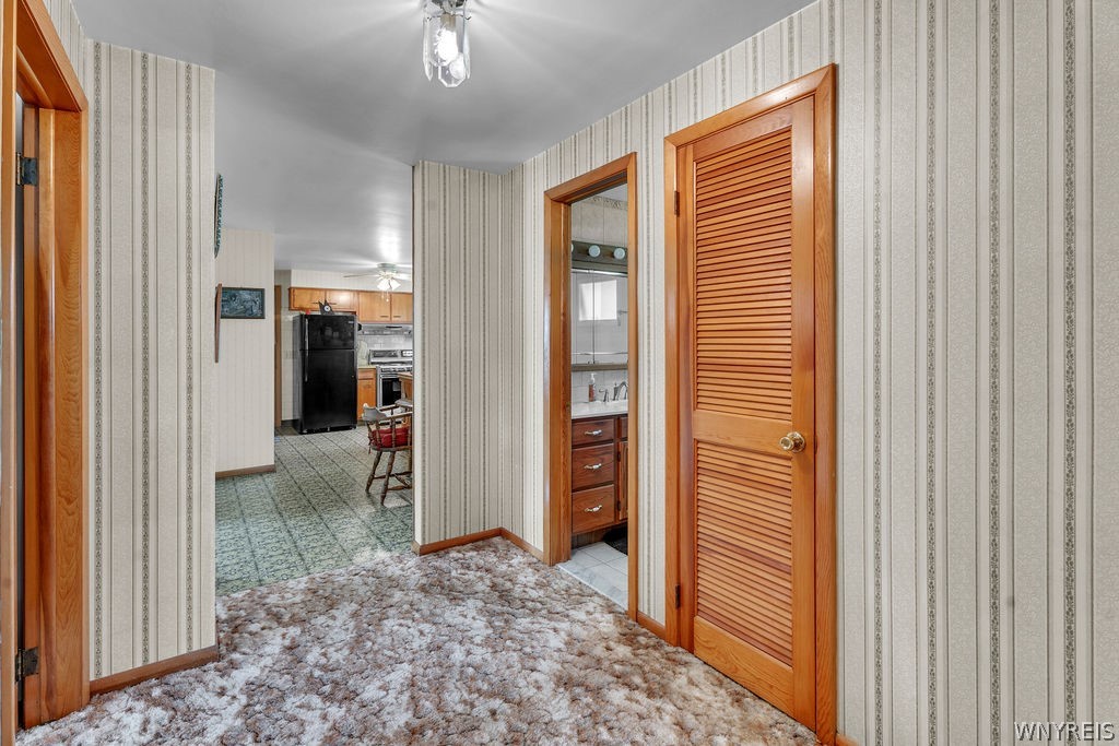 638 Borden Road Cheektowaga, NY 14227 - Photo 30 of 41 Hallway, trim and doors are like new