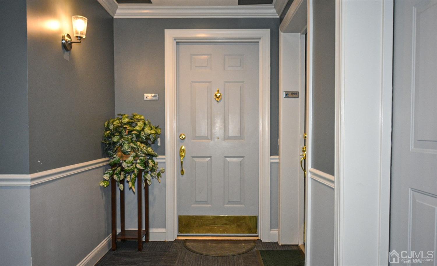 358 Rector Street, Unit 508 Perth Amboy, NJ 08861 - Photo 1 of 30 view of a potted plant in front of a door