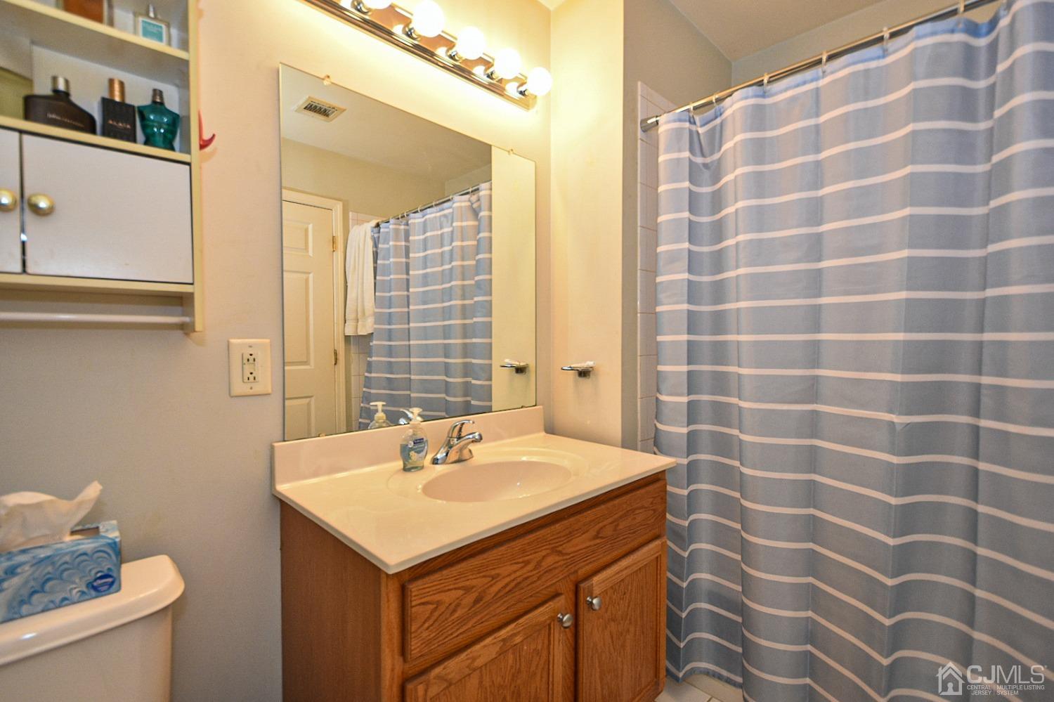 358 Rector Street, Unit 508 Perth Amboy, NJ 08861 - Photo 7 of 30 a bathroom with a sink vanity and a toilet