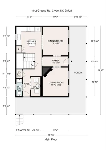 $425,000 | 842 Grouse Road, Clyde, NC 28721