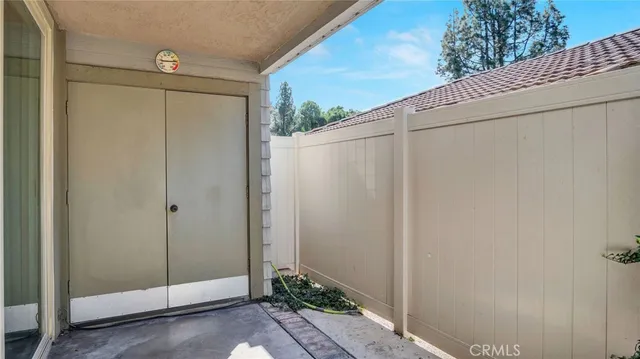 a view of storage and utility room