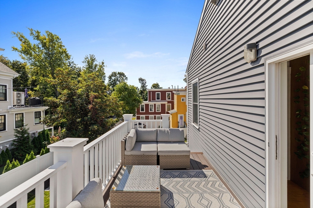 11 Ashland Street, Unit 2 Boston, MA 02122 - Photo 24 of 34 a view of balcony and deck