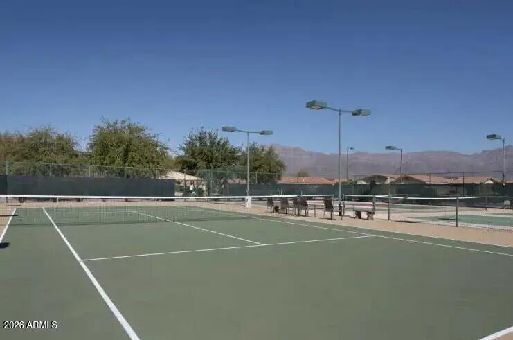 3301 South Goldfield Road, Unit 1054 Apache Junction, AZ 85119 - Photo 41 of 41 a view of a tennis court