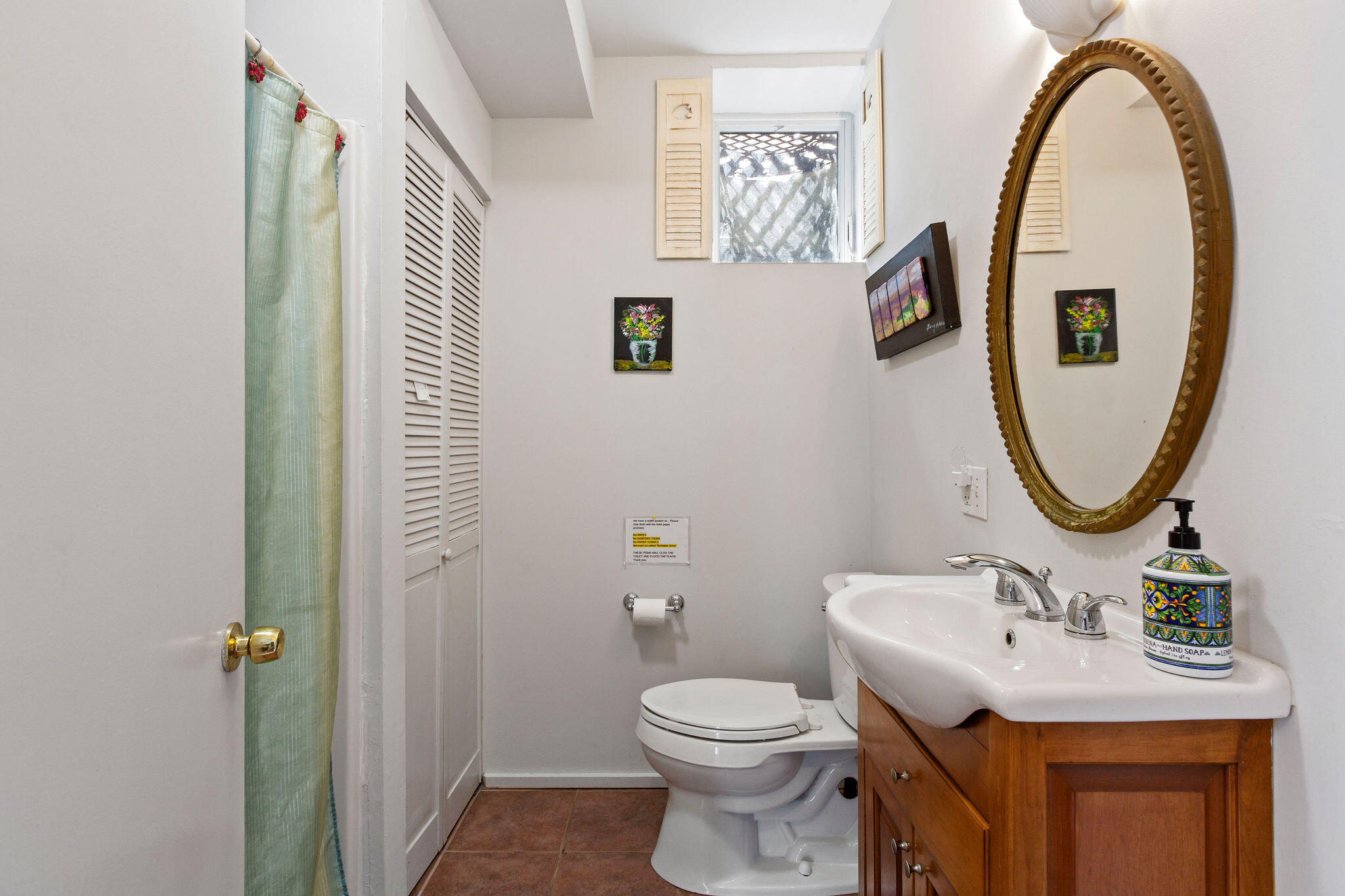10 Somerset Road Provincetown, MA 02657 - Photo 45 of 50 a bathroom with a sink and a mirror