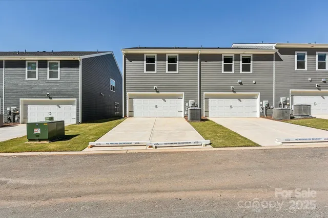 a view of front of house with garage