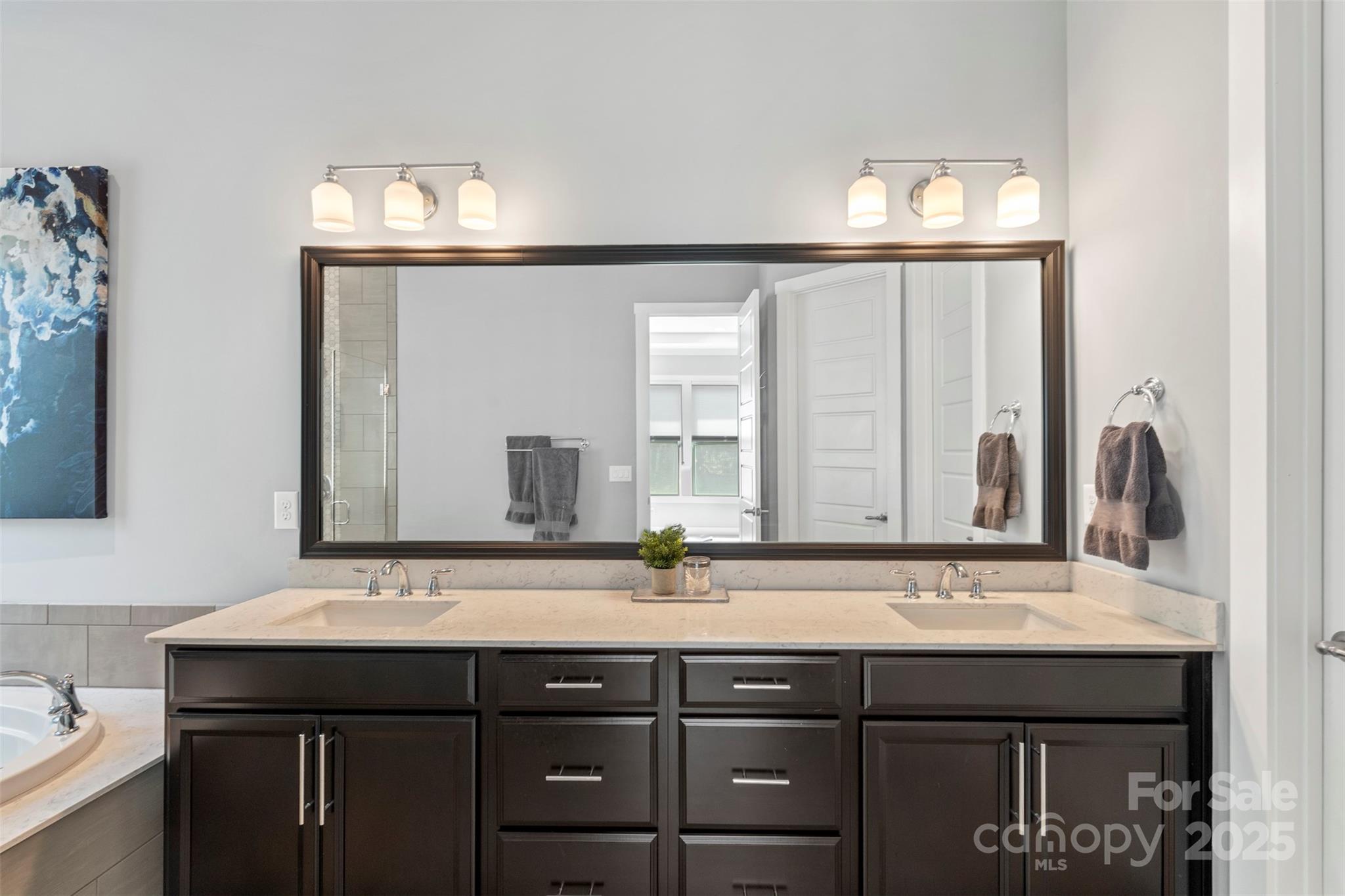 2052 Masons Bend Drive Fort Mill, SC 29708 - Photo 22 of 41 a bathroom with a sink and a mirror