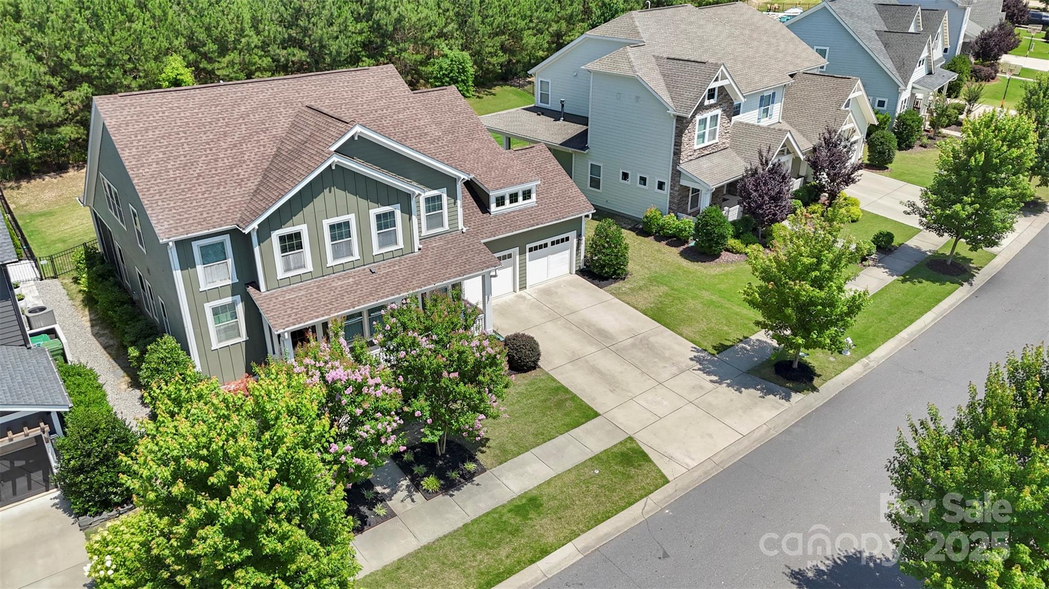 2052 Masons Bend Drive Fort Mill, SC 29708 - Photo 36 of 41 an aerial view of a house with a yard