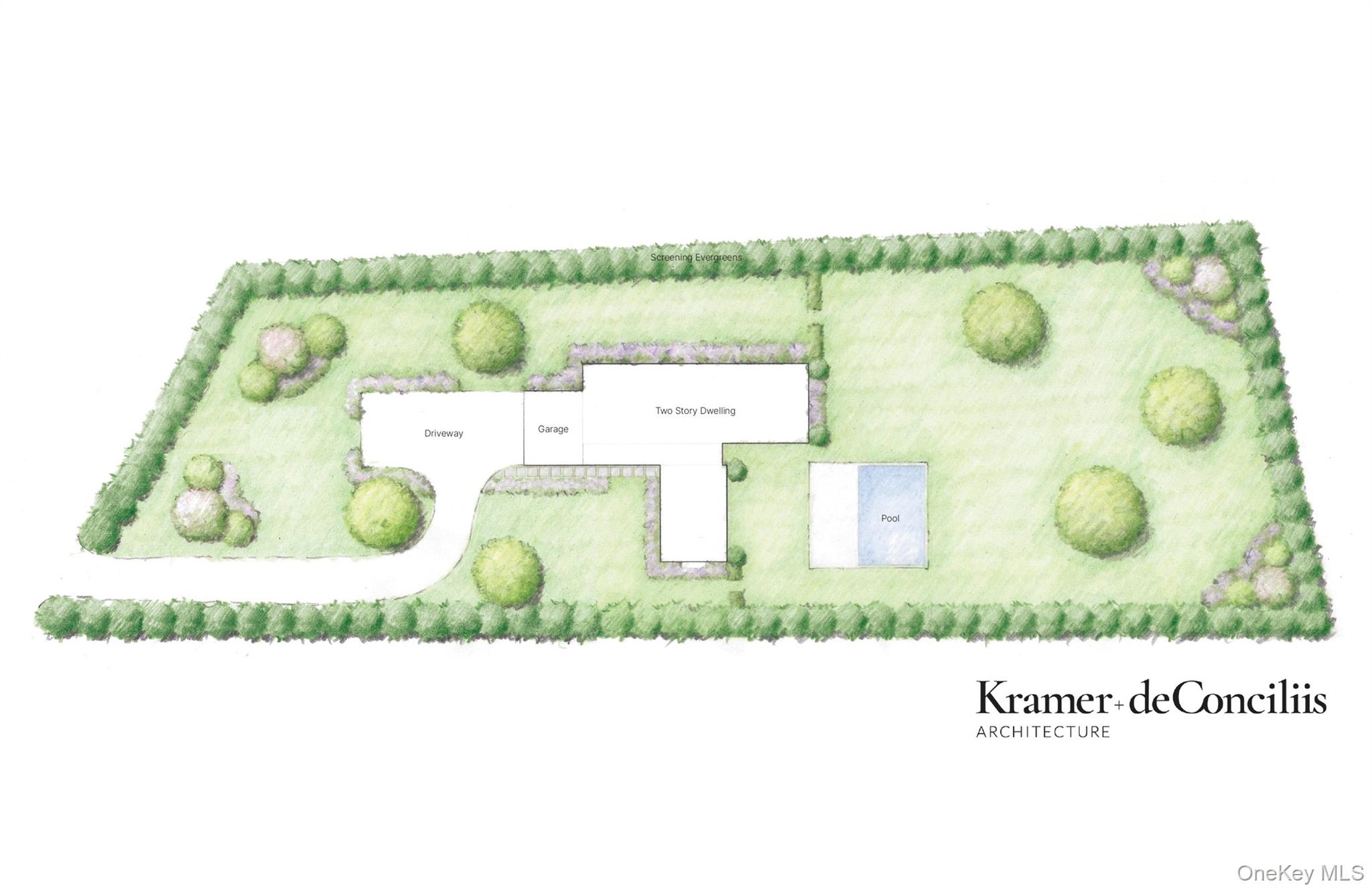 11100 Main Road East Marion, NY 11939 - Photo 3 of 7 site plan designed by K+deC