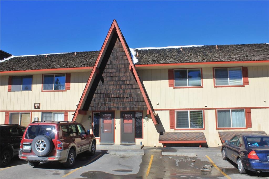 170 Evergreen Road, Unit 305 Dillon, CO 80435 - Photo 2 of 22 a front view of a house with parking