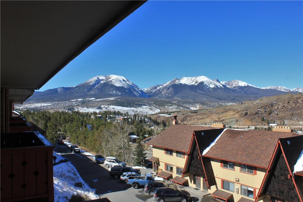 170 Evergreen Road, Unit 305 Dillon, CO 80435 - Photo 19 of 22 a aerial view of a house with a yard and mountain view
