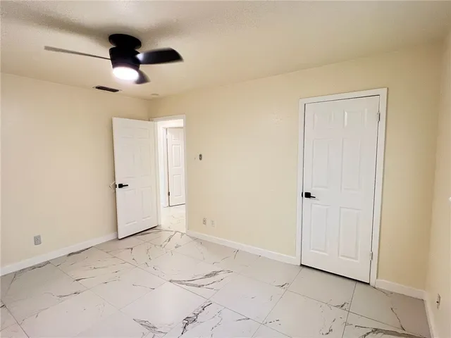 a view of empty room