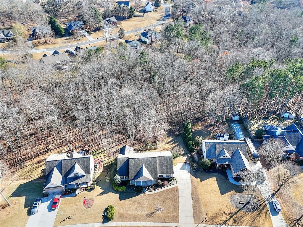 1079 Monticello Drive Monroe, GA 30655 - Photo 9 of 57 an aerial view of house with yard and mountain