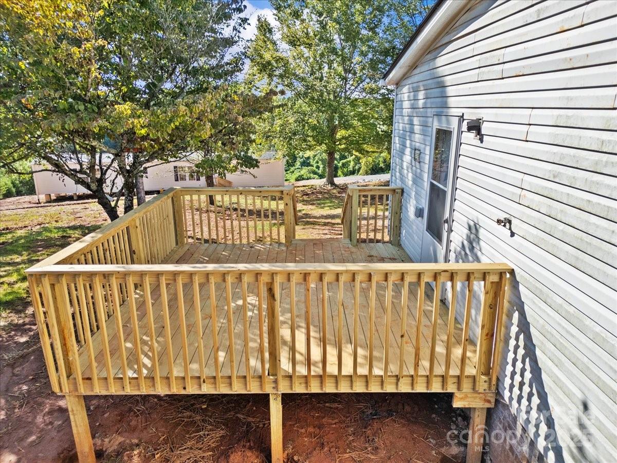 282 Bob Hardin Road Rutherfordton, NC 28139 - Photo 8 of 27 a view of a wooden fence
