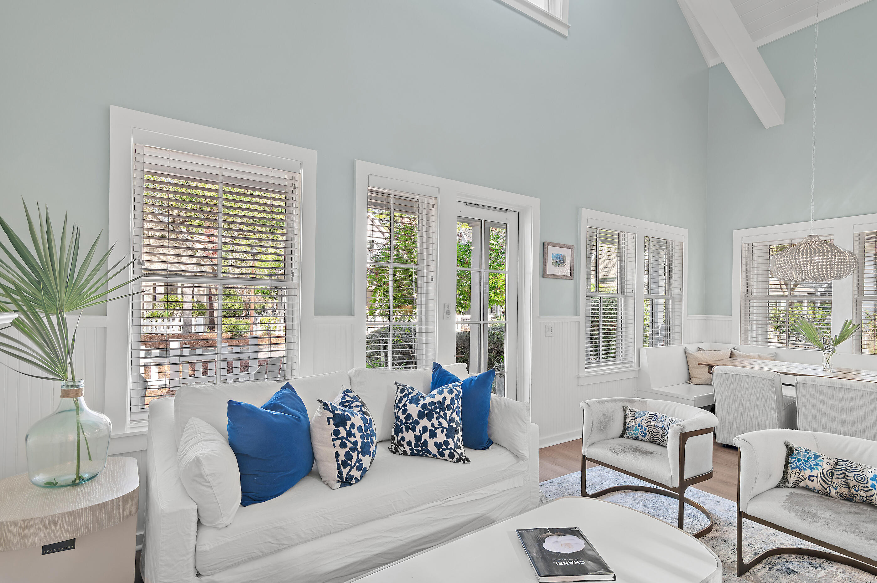220 Salt Lane Inlet Beach, FL 32461 - Photo 7 of 39 a living room with furniture and floor to ceiling windows