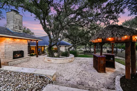 a view of outdoor space and city view