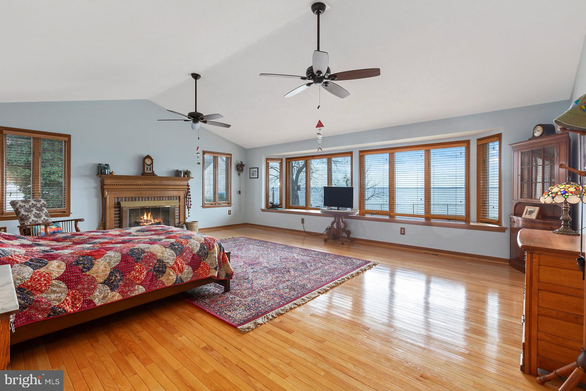 17191 Piney Point Road Piney Point, MD 20674 - Photo 17 of 45 master bedroom; check out the view