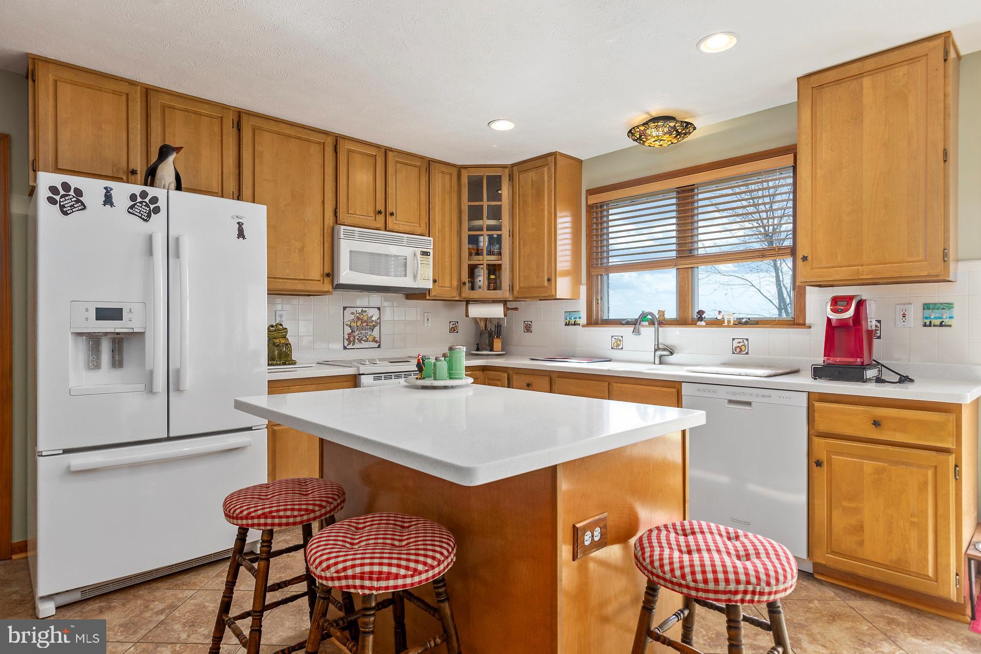 17191 Piney Point Road Piney Point, MD 20674 - Photo 8 of 45 kitchen is bright and airy w/ fabulous views