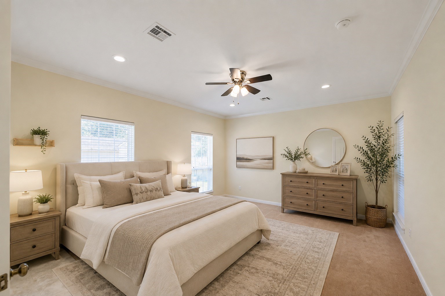 2215 Penick Road Waller, TX 77484 - Photo 16 of 33 Virtually Staged primary bedroom