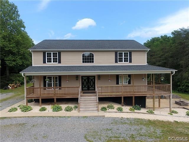1629 Log Cabin Road Beaverdam, VA 23015 - Photo 4 of 40 front view of a house with a yard