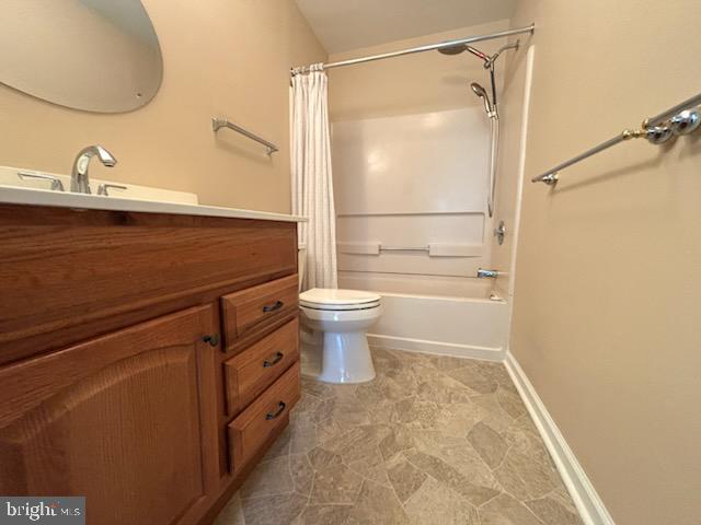 5 Neville Court Sewell, NJ 08080 - Photo 21 of 23 a bathroom with a granite countertop sink toilet and shower