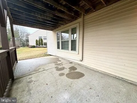 a view of a backyard of a house