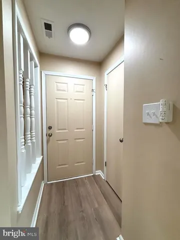 wooden floor in an empty room