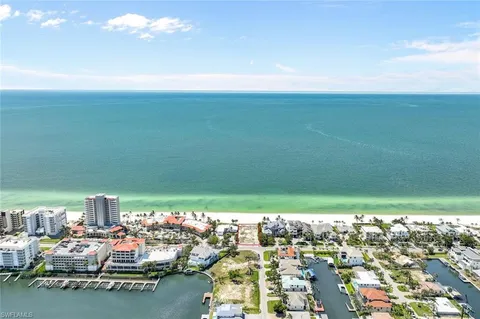a view of an ocean and beach