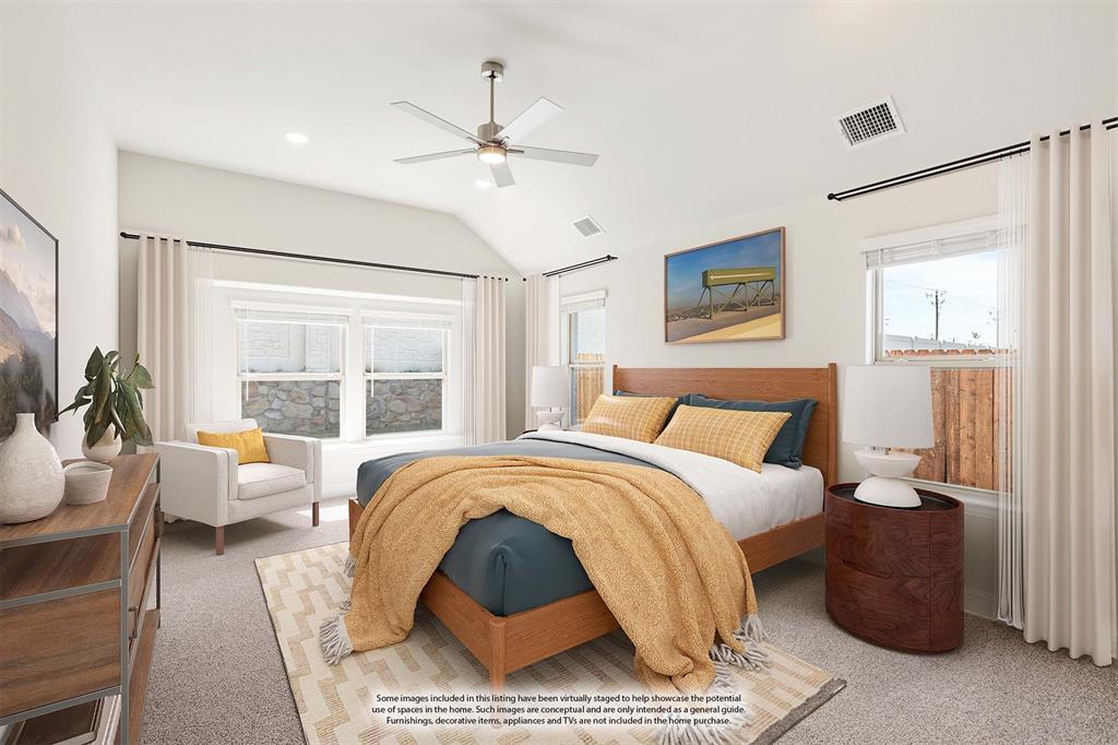 3512 Granite Rapids Road Mesquite, TX 75181 - Photo 20 of 40 a bed room with a bed and a couch