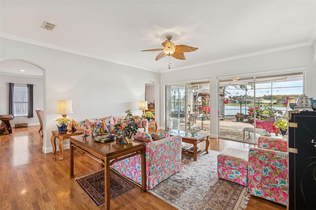 801 Glendora Road Kissimmee, FL 34759 - Photo 8 of 74 a living room with furniture and a window