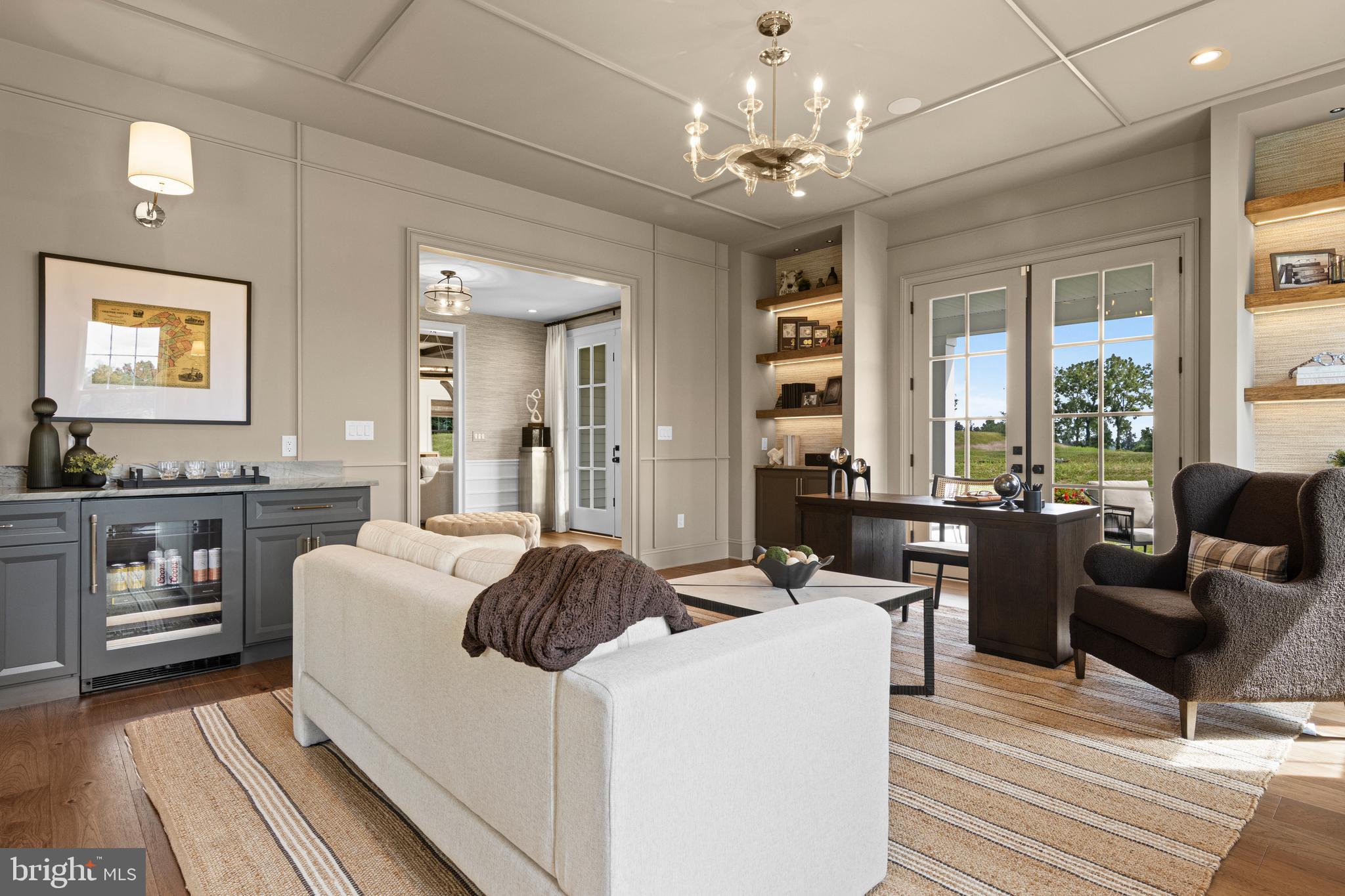 200 Concord Way, Unit MODEL Glenmoore, PA 19343 - Photo 10 of 48 a living room with furniture and a chandelier