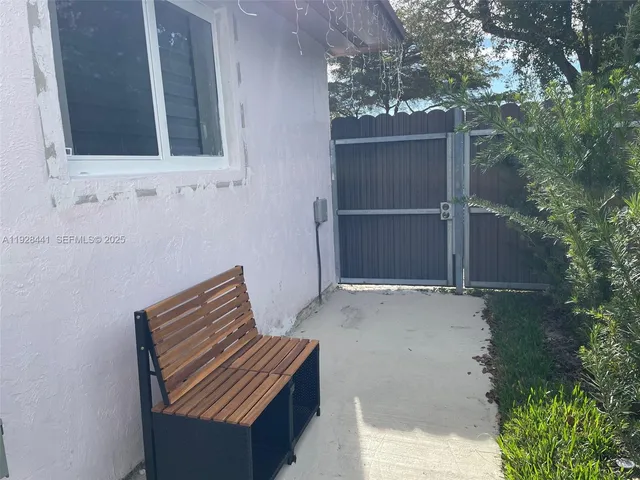 a view of outdoor space and deck